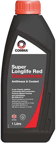 Антифриз Comma Super Longlife Red, 1л